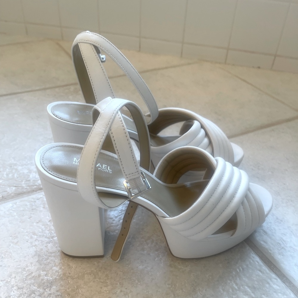 White Platform Sandals